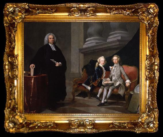 framed  Richard  Wilson The future George III, ta009-2